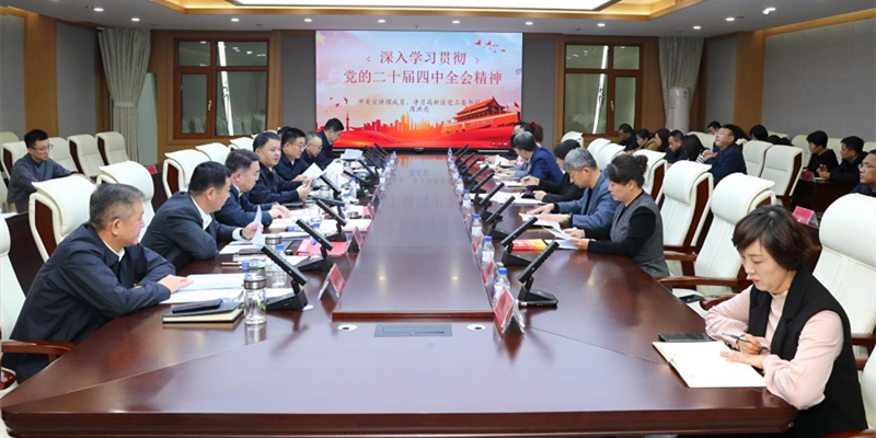 凈月高新區(qū)召開(kāi)學(xué)習(xí)貫徹黨的二十屆四中全會(huì)精神市委宣講團(tuán)報(bào)告會(huì)和互動(dòng)式座談宣講會(huì)